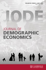 Journal Of Demographic Economics: Volume 89 - Issue 2 | Cambridge Core