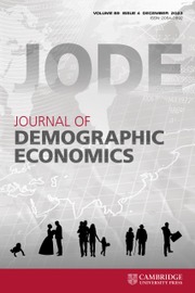 Journal Of Demographic Economics: Volume 89 - Issue 4 | Cambridge Core