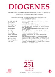 Diogenes Volume 64 - Issue 3-4 -  Contesting Method and Theory between Europe and Asia: Asian Studies in Turkey