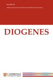 Diogenes Volume 65 - Issue 1 -