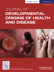 Journal of Developmental Origins of Health and Disease Volume 1 - Issue 1 -