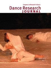 Dance Research Journal Volume 45 - Issue 1 -