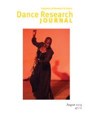 Dance Research Journal Volume 47 - Issue 2 -