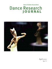 Dance Research Journal Volume 54 - Issue 1 -