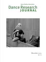 Dance Research Journal Volume 55 - Issue 3 -