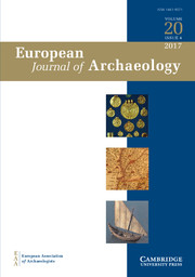 European Journal of Archaeology Volume 20 - Issue 4 -