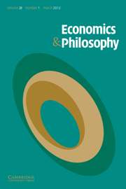 Economics & Philosophy Volume 28 - Issue 1 -