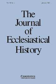 The Journal of Ecclesiastical History Volume 54 - Issue 1 -