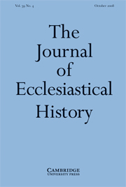 The Journal of Ecclesiastical History Volume 59 - Issue 4 -