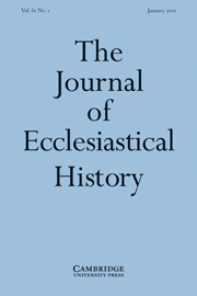 The Journal of Ecclesiastical History Volume 61 - Issue 1 -