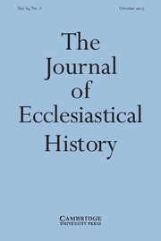 The Journal of Ecclesiastical History Volume 64 - Issue 4 -