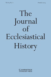 The Journal of Ecclesiastical History Volume 65 - Issue 4 -