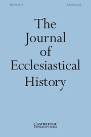 The Journal of Ecclesiastical History Volume 67 - Issue 4 -