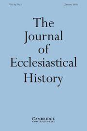 The Journal of Ecclesiastical History Volume 69 - Issue 1 -