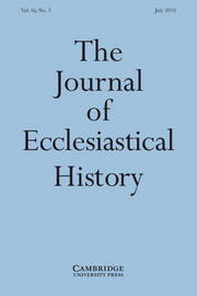 The Journal of Ecclesiastical History Volume 69 - Issue 3 -