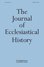 The Journal of Ecclesiastical History Volume 69 - Issue 4 -