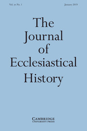 The Journal of Ecclesiastical History Volume 70 - Issue 1 -