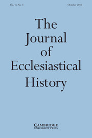 The Journal of Ecclesiastical History Volume 70 - Issue 4 -