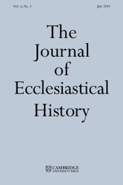 The Journal of Ecclesiastical History Volume 75 - Issue 3 -