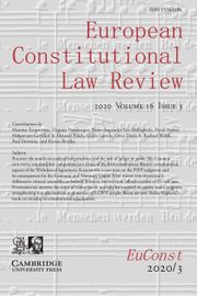 European Constitutional Law Review Volume 16 - Issue 3 -