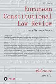 European Constitutional Law Review Volume 9 - Issue 2 -