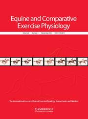 Equine and Comparative Exercise Physiology Volume 3 - Issue 4 -