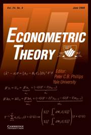 Econometric Theory Volume 24 - Issue 3 -