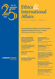Ethics & International Affairs Volume 25 - Issue 1 -
