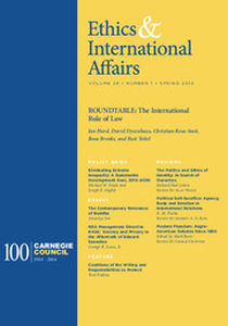 Ethics & International Affairs Volume 28 - Issue 1 -