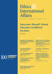 Ethics & International Affairs Volume 29 - Issue 2 -