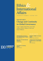 Ethics & International Affairs Volume 29 - Issue 4 -