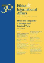 Ethics & International Affairs Volume 30 - Issue 3 -
