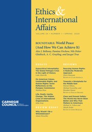 Ethics & International Affairs Volume 34 - Issue 1 -