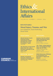 Ethics & International Affairs Volume 36 - Issue 1 -