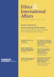 Ethics & International Affairs Volume 36 - Issue 3 -