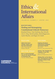 Ethics & International Affairs Volume 36 - Issue 4 -