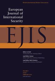 European Journal of International Security Volume 1 - Issue 1 -