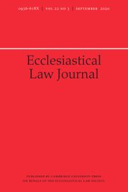 Ecclesiastical Law Journal Volume 22 - Issue 3 -