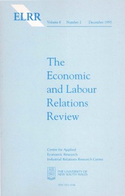 The Economic and Labour Relations Review Volume 6 - Issue 2 -