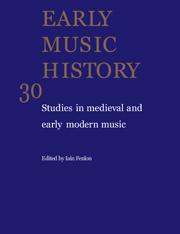 Early Music History Volume 30 - Issue  -