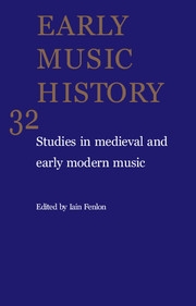 Early Music History Volume 32 - Issue  -