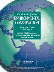 Environmental Conservation Volume 34 - Issue 2 -