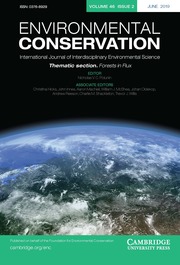 Environmental Conservation Volume 46 - Special Issue2 -  Thematic Section: Forests in Flux