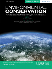 Environmental Conservation Volume 49 - Issue 1 -