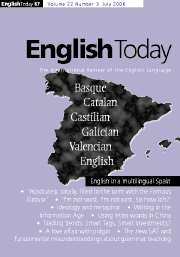 English Today Volume 22 - Issue 3 -