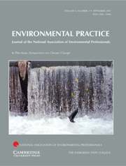 Environmental Practice Volume 9 - Issue 3 -