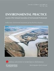 Environmental Practice Volume 9 - Issue 4 -