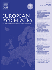 European Psychiatry Volume 21 - Issue 2 -