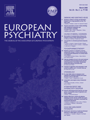 European Psychiatry Volume 23 - Issue 2 -