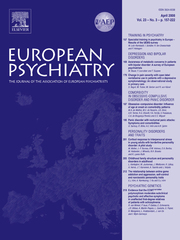 European Psychiatry Volume 23 - Issue 3 -